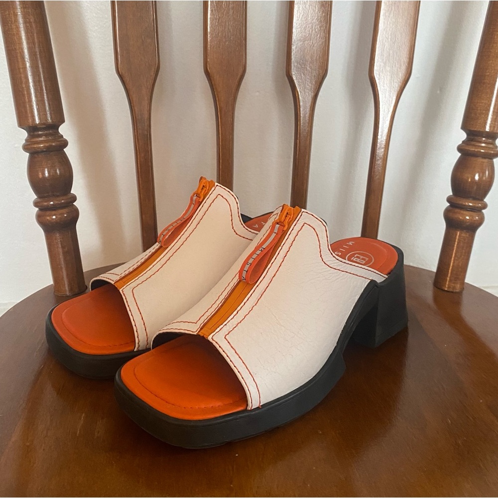 Miista Bertie White Sandals